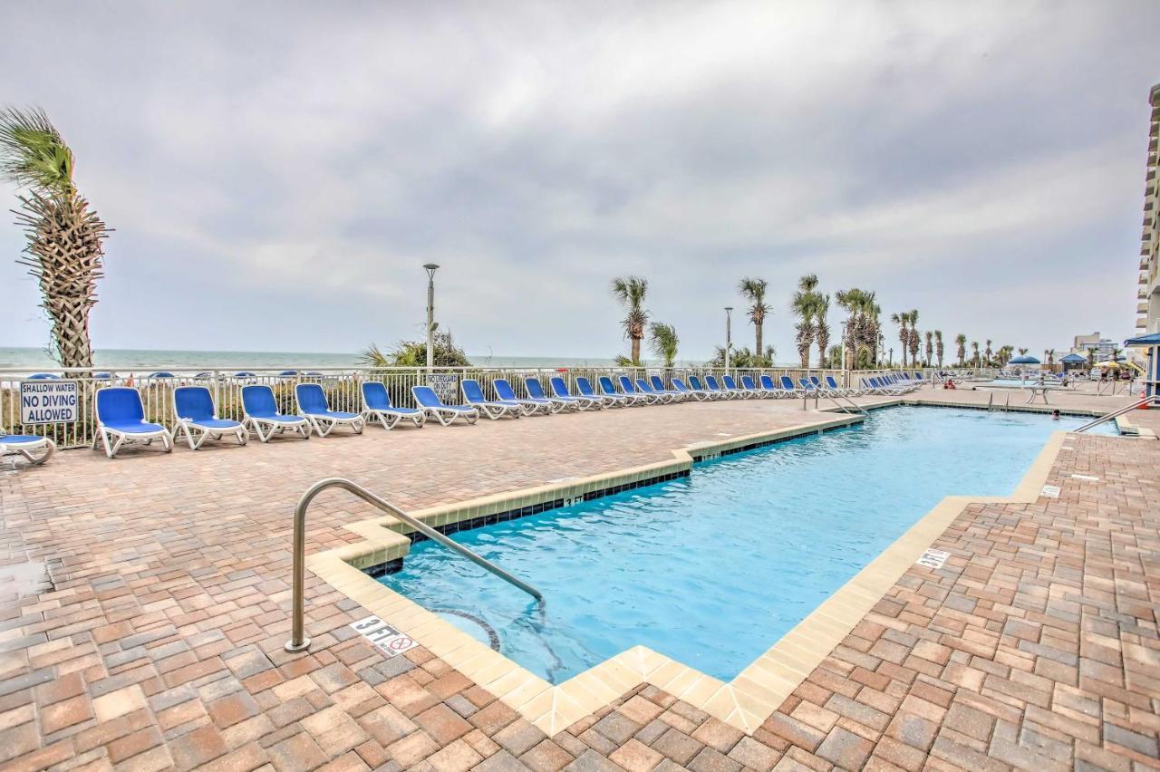 Beachside Retreat North Myrtle Beach Condo! Exteriör bild